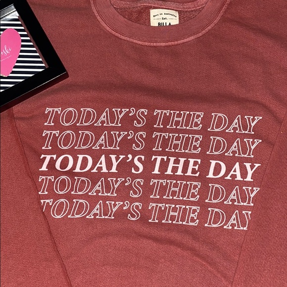 🔥BILLABONG Graphic Crew Neck Sweatshirt NWT - Picture 2 of 6